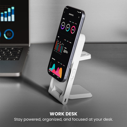 3-in-1 wireless charging station